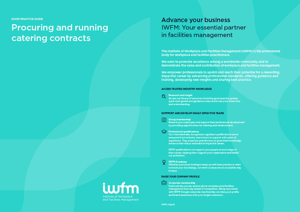 Procuring and running catering contracts