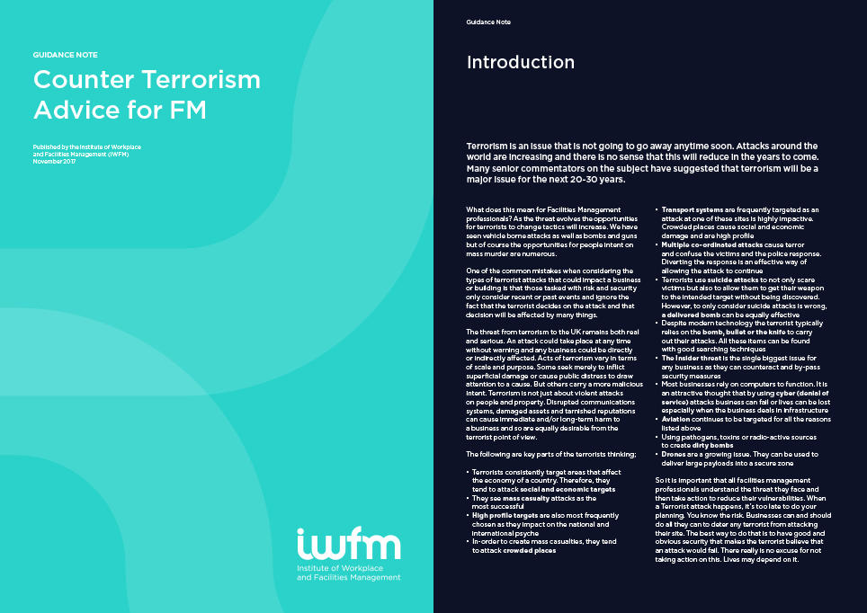 Counter terrorism advice for fms